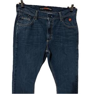 Men's Wrangler FR Fire Resistant Jeans Sz 35/34 Slim Bootcut NWT